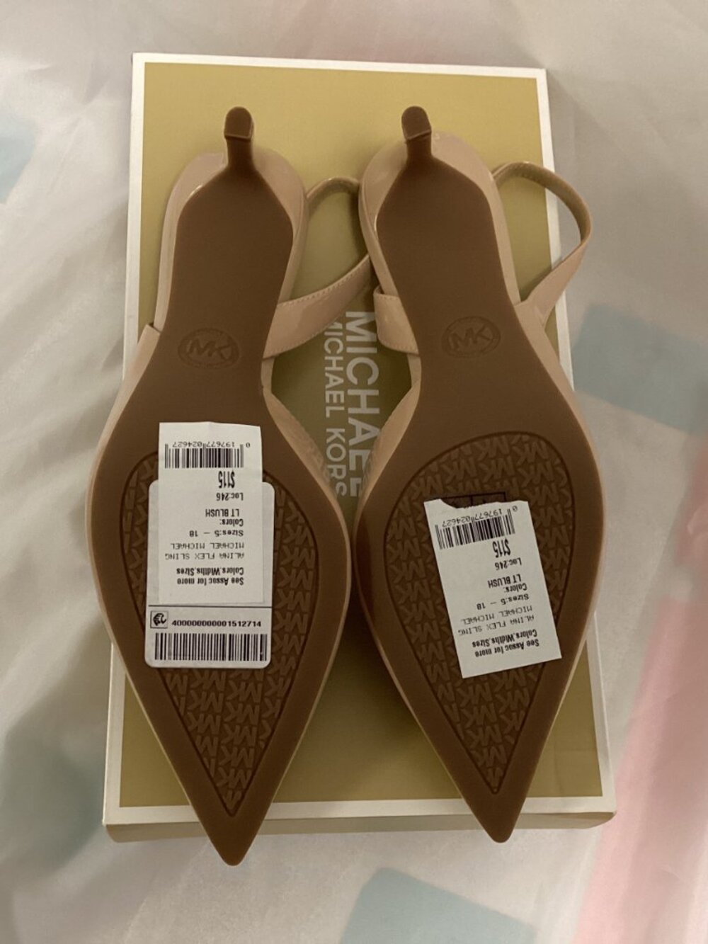 Micheal Kors Alina Flex Sling Pump Size 6.5 (Previously Owned) - Picture 2 of 3